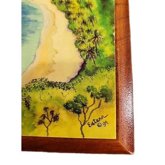 Elaine Eston Annabella US Virgin Islands Cedar Wooden Trinket Jewelry Box 1994 - Picture 6 of 14